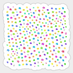 origami galaxy stars Sticker